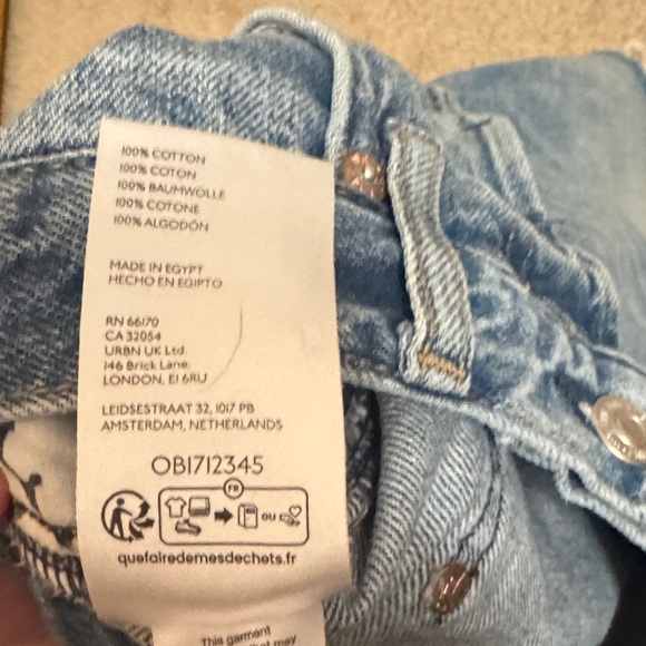 Free people high rise Frayed Shorts - Picture 6 of 6